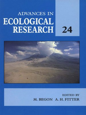 cover image of Advances in Ecological Research